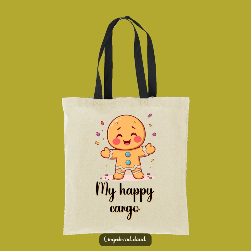 Funny Gingerbread Juggler Candy Sprinkles Tote Bag - Carry Sweetness